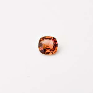 Garnet Marron Orange Coussin - 1,39 carats